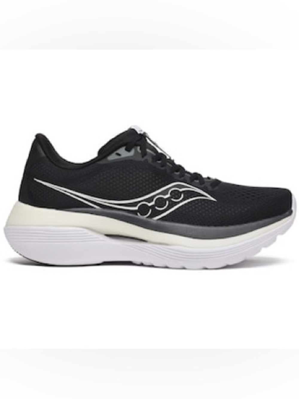 Saucony Black & White Endorphin Trainer Road Running Sneakers Men’s Size 11